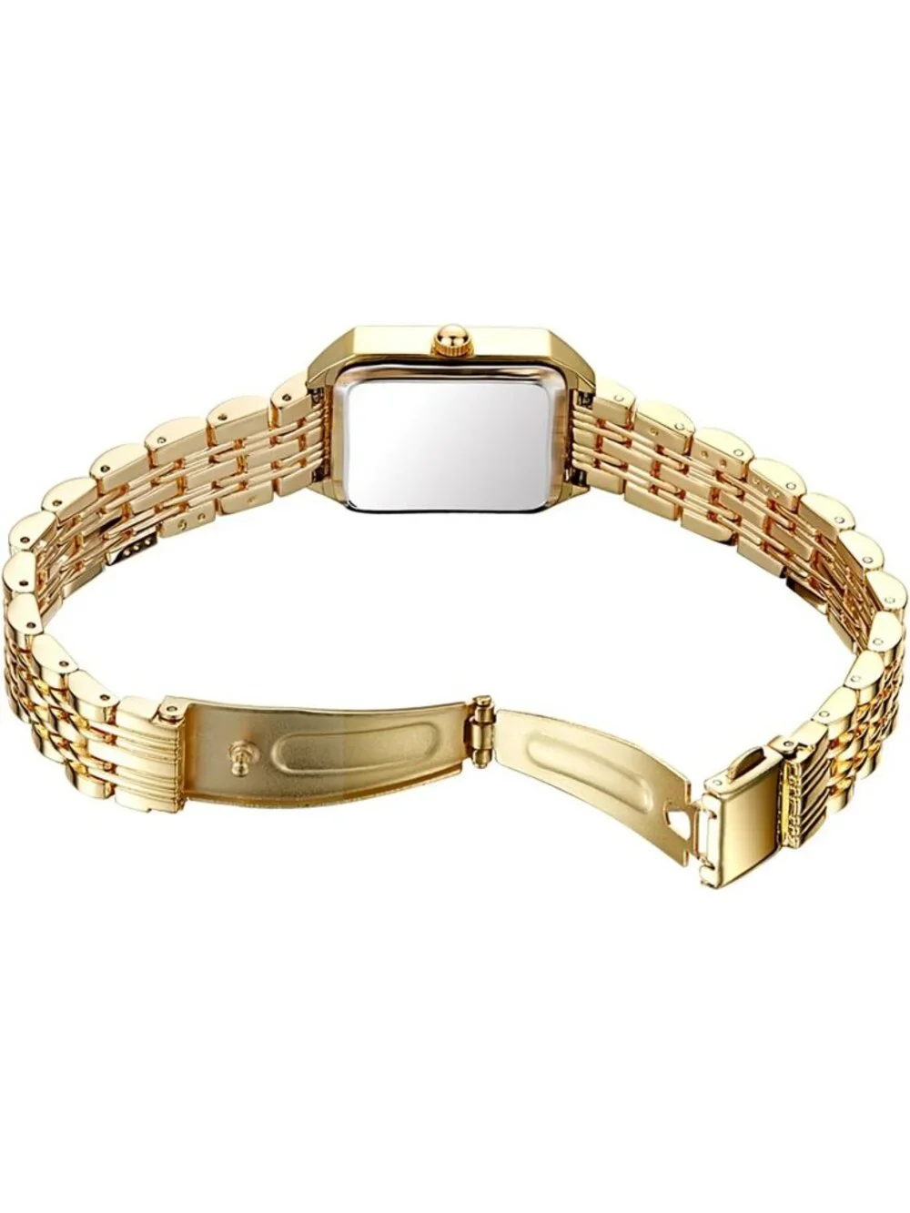 Women's Silver Vintage Roman/Arabic Numeral Dial Adjustable Alloy Bracelet Watch
